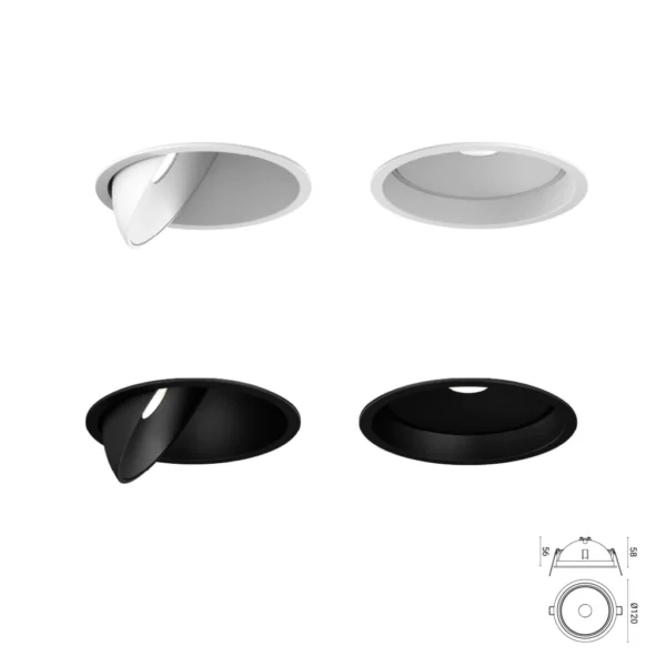 GOPO : SPOT S/DIFUSOR : EMPOTRABLE